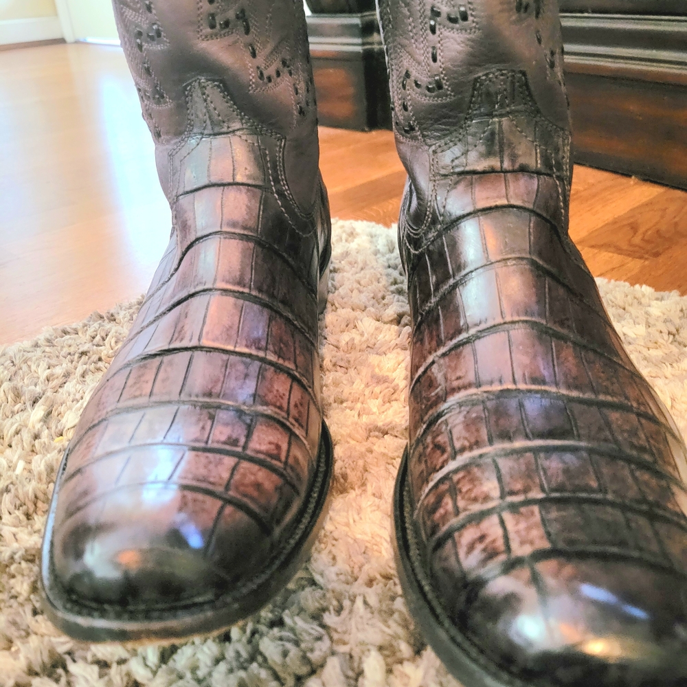 Corral Vintage Caiman Western Boots